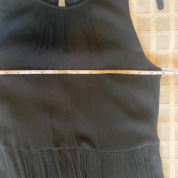 Black Tiered Maxi Dress - Banana Republic - Picture 7 of 9